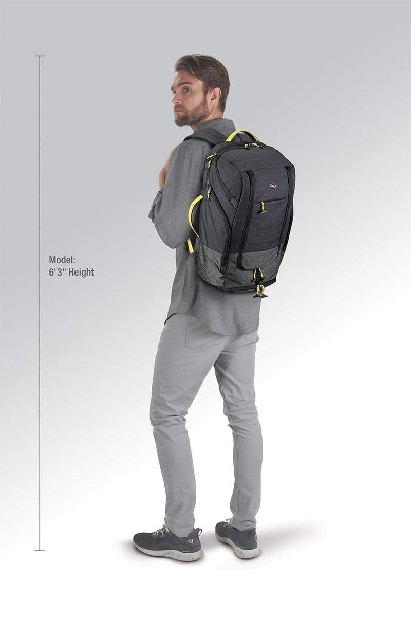 SOLO EVERYDAY MAX BACKPACK BLACK 17.3 030918012338