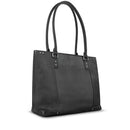 SOLO NY JAY LEATHER TOTE BLACK 15.6 030918007181