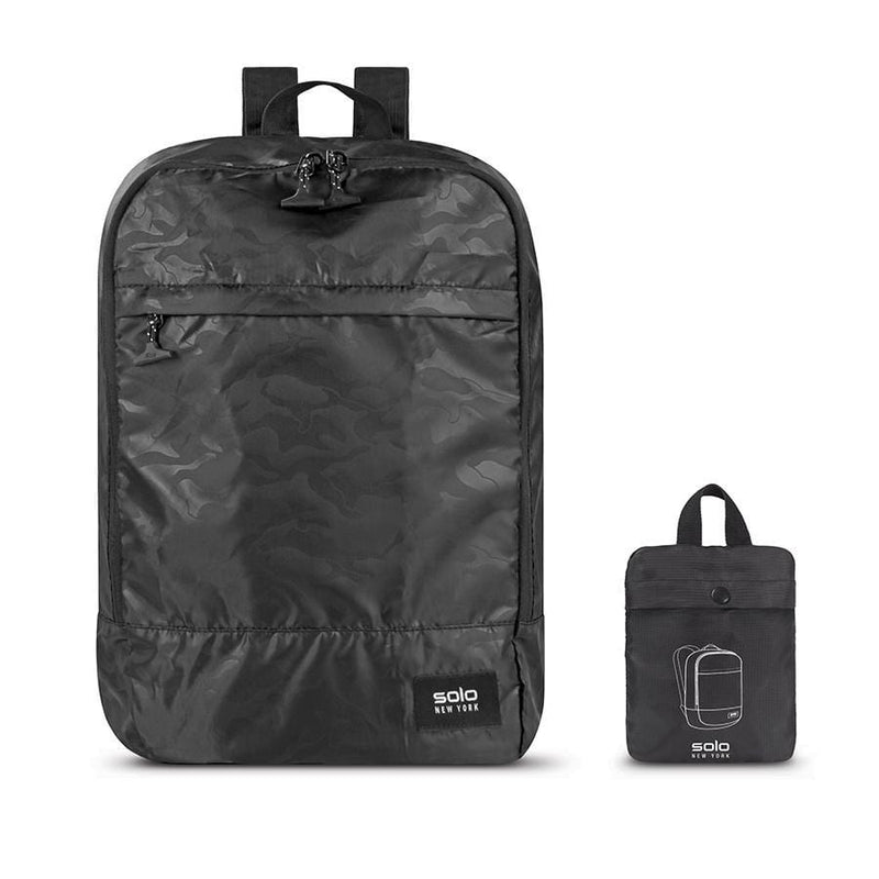 SOLO PACKABLE BACKPACK BLACK 030918013342