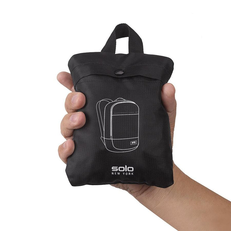 SOLO PACKABLE BACKPACK BLACK 030918013342