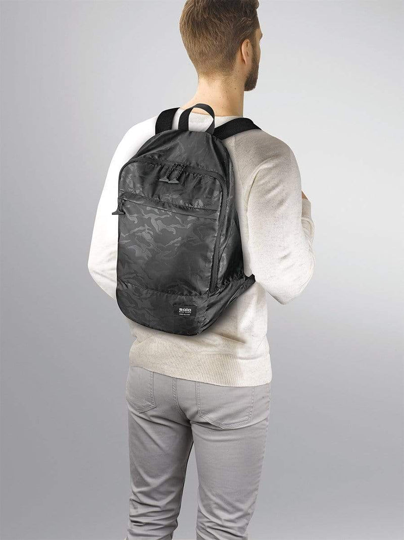 SOLO PACKABLE BACKPACK BLACK 030918013342