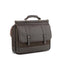 SOLO THOMPSON BRIEFCASE DARK BROWN. WALNUT 15.6 030918011669