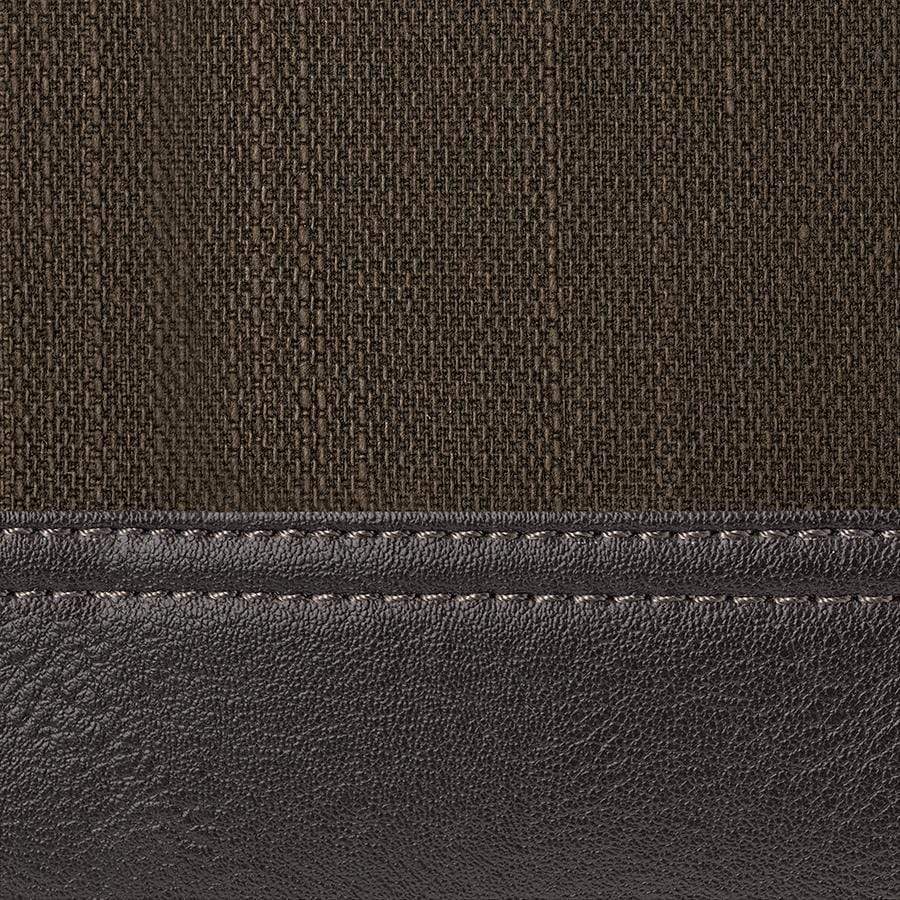 SOLO THOMPSON BRIEFCASE DARK BROWN. WALNUT 15.6 030918011669