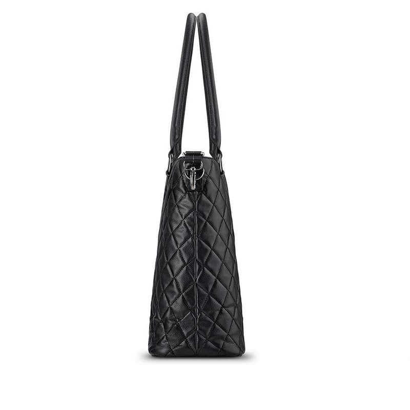 SOLO WALDORF TOTE BLACK 15.6 030918011089