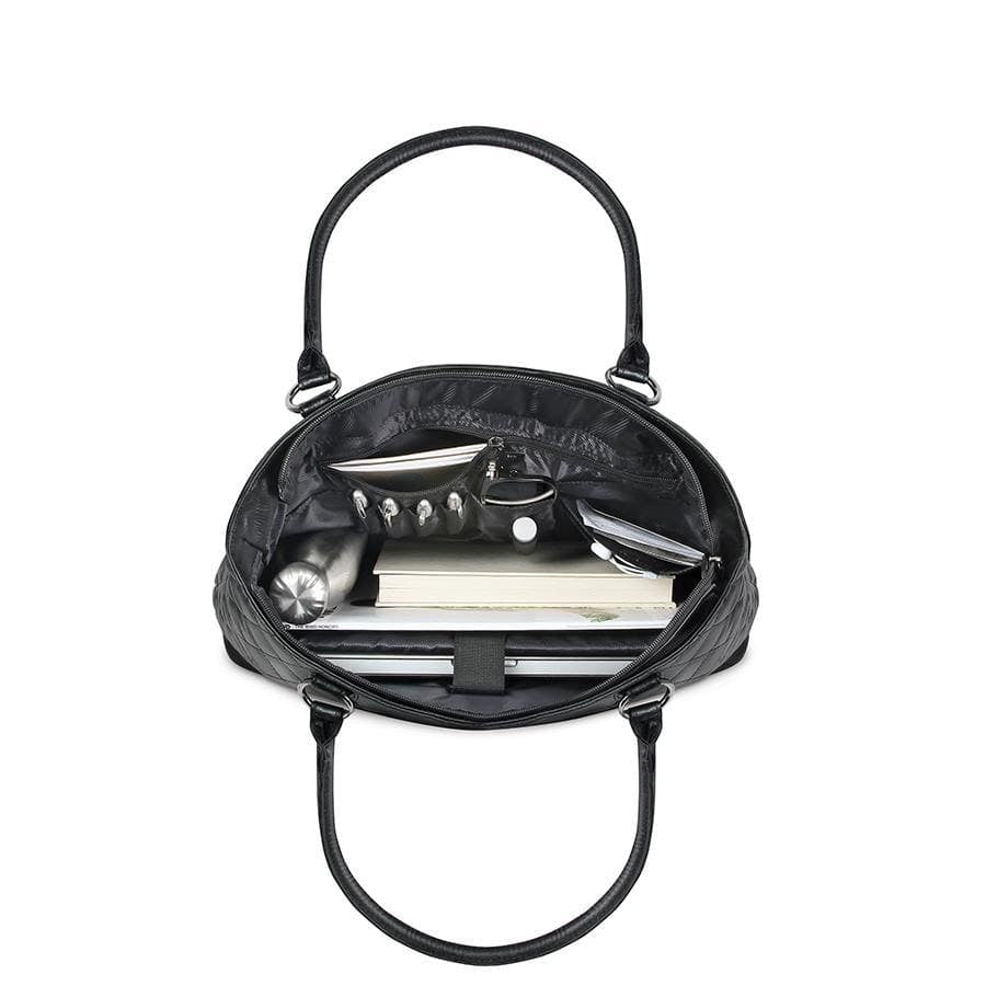 SOLO WALDORF TOTE BLACK 15.6 030918011089