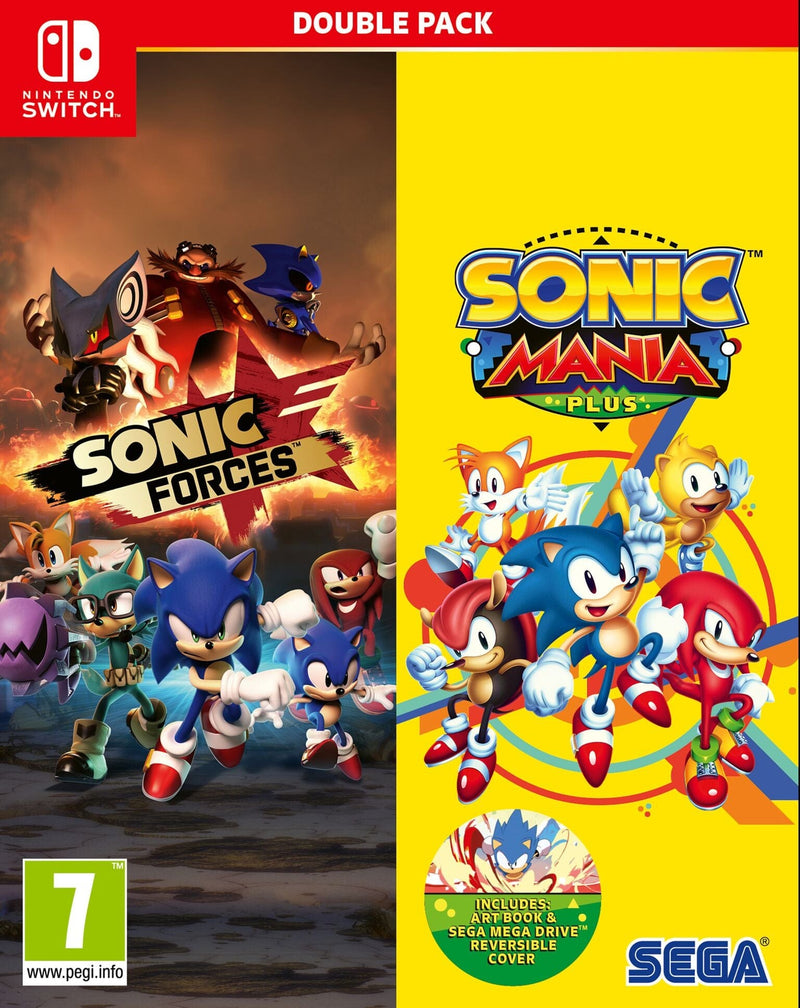 Sonic Mania Plus + Sonic Forces Double Pack  (Nintendo Switch) 5055277034949