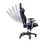 SPARCO STINT gaming stol črno - modre barve 8033280243388