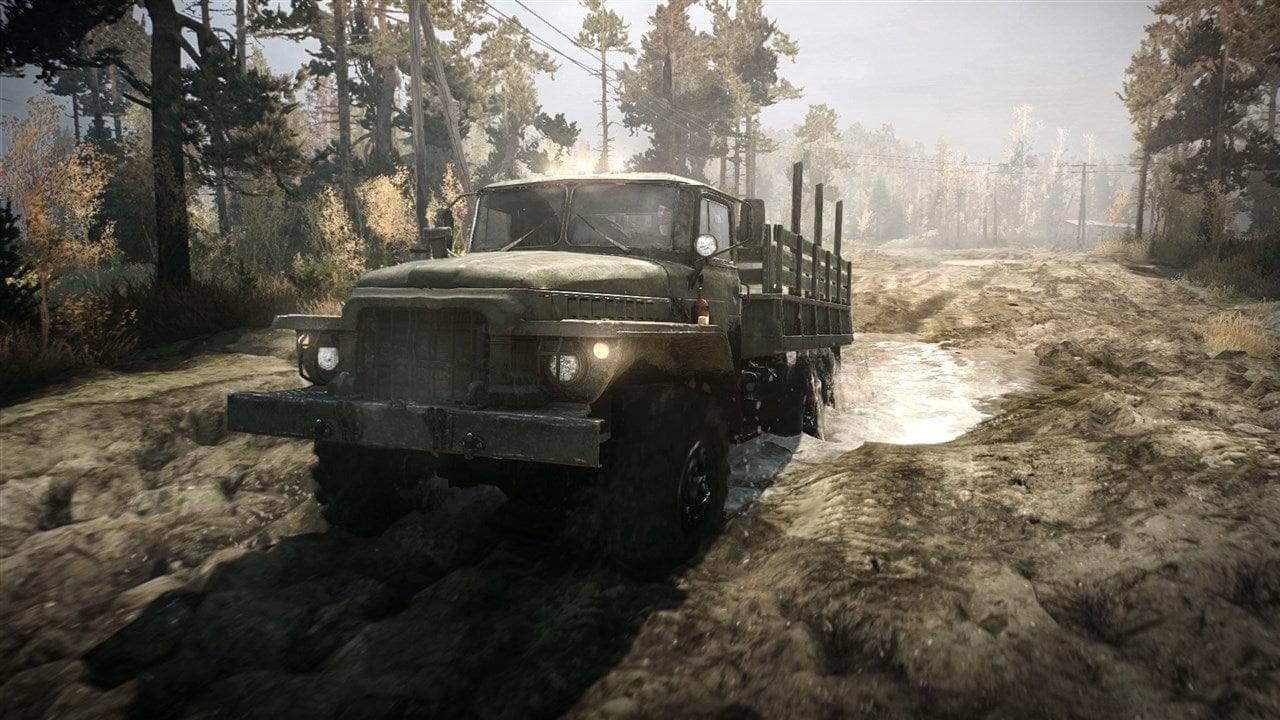 Spintires: MudRunner (playstation 4) 3512899119345