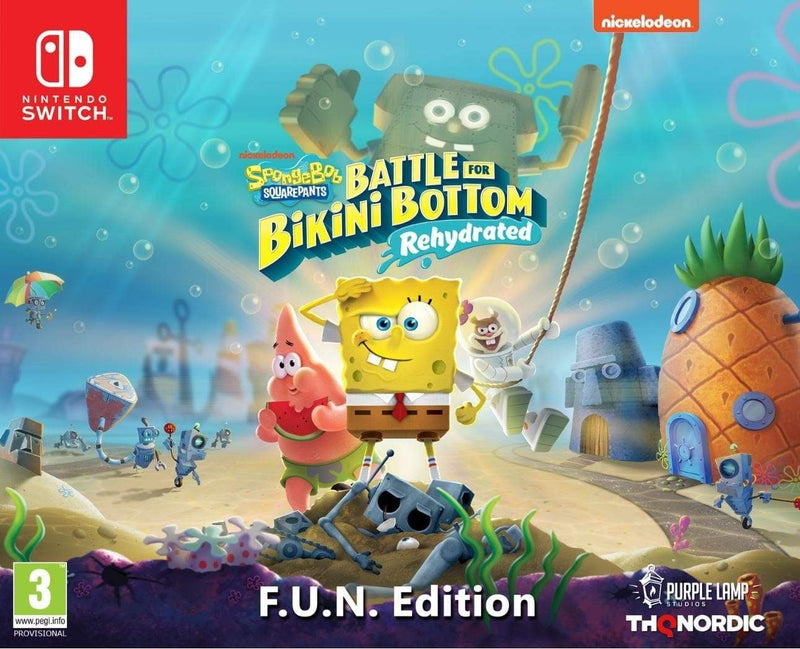 Spongebob SquarePants: Battle for Bikini Bottom - Rehydrated - F.U.N. Edition (Nintendo Switch) 9120080075345