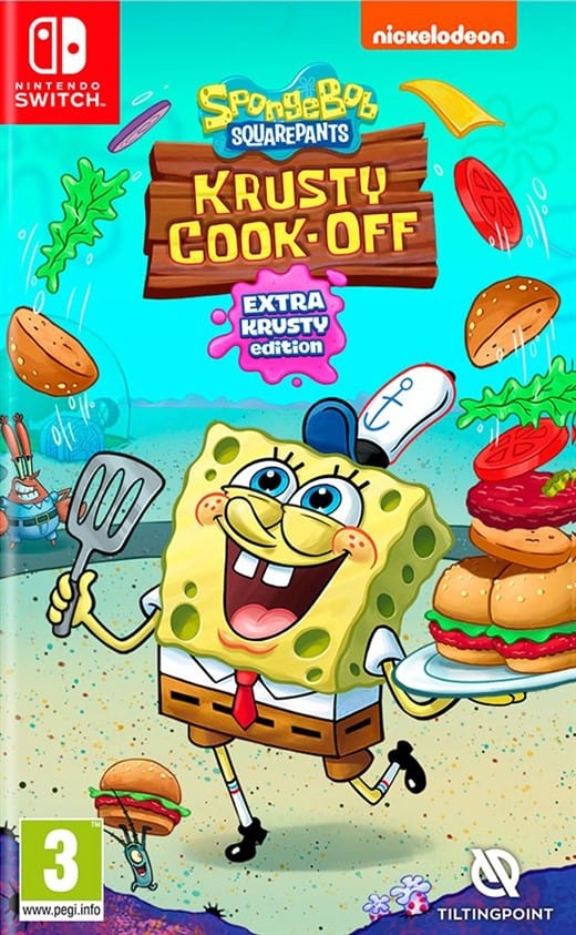 Spongebob Squarepants: Krusty Cook-off - Extra Krusty Edition (Nintendo Switch) 5056635600455