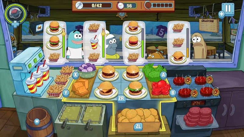 Spongebob Squarepants: Krusty Cook-off - Extra Krusty Edition (Nintendo Switch) 5056635600455