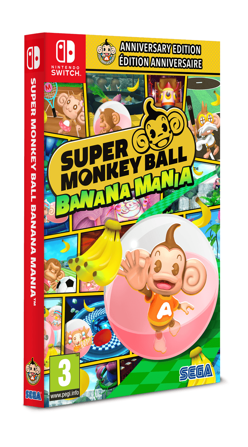 Super Monkey Ball: Banana Mania - Launch Edition (Nintendo Switch) 5055277044627