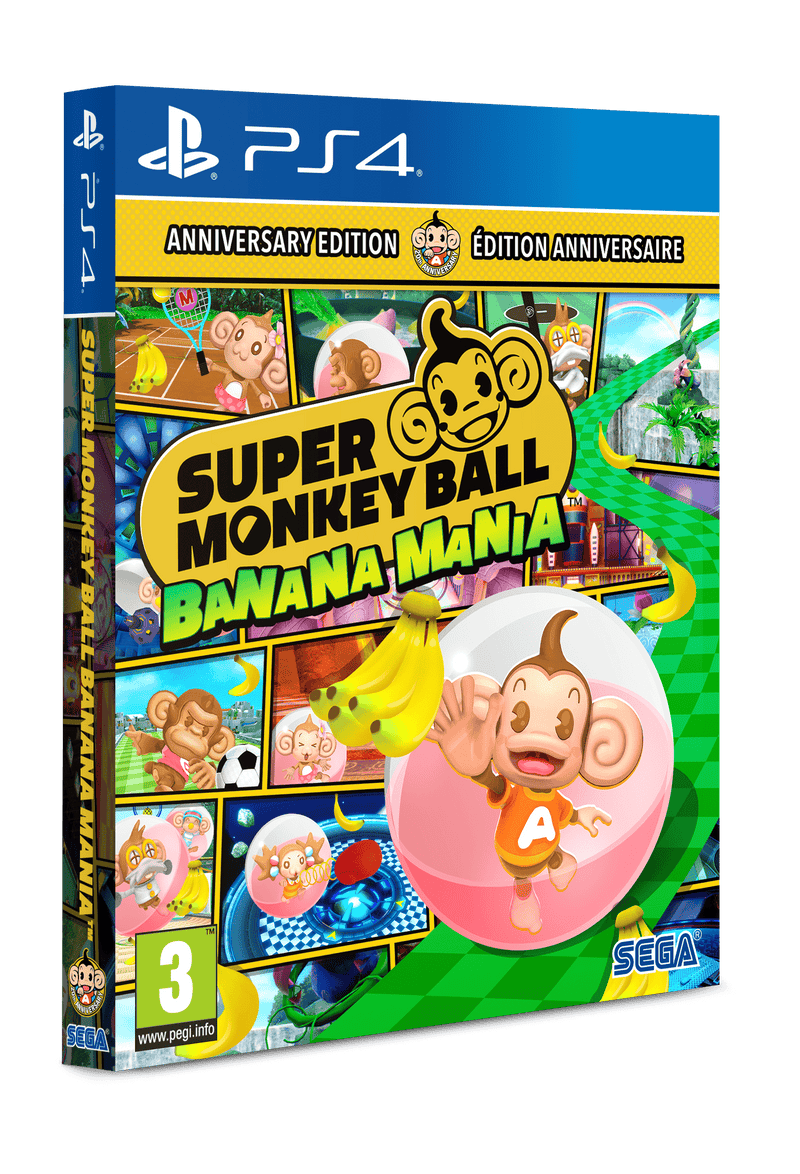 Super Monkey Ball: Banana Mania - Launch Edition (PS4) 5055277044429