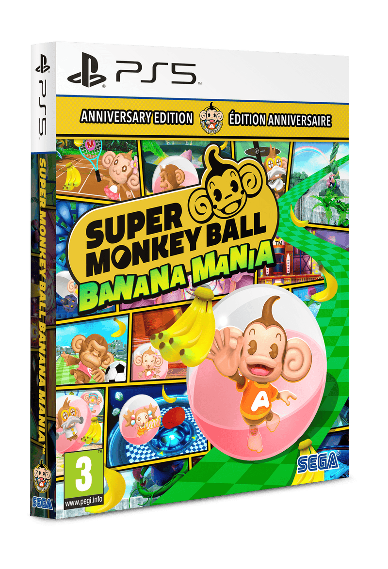 Super Monkey Ball: Banana Mania - Launch Edition (PS5) 5055277044528