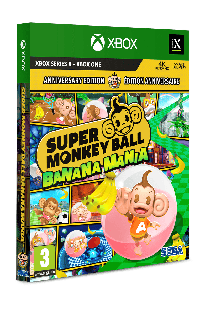 Super Monkey Ball: Banana Mania - Launch Edition (Xbox One & Xbox Series X) 5055277044719