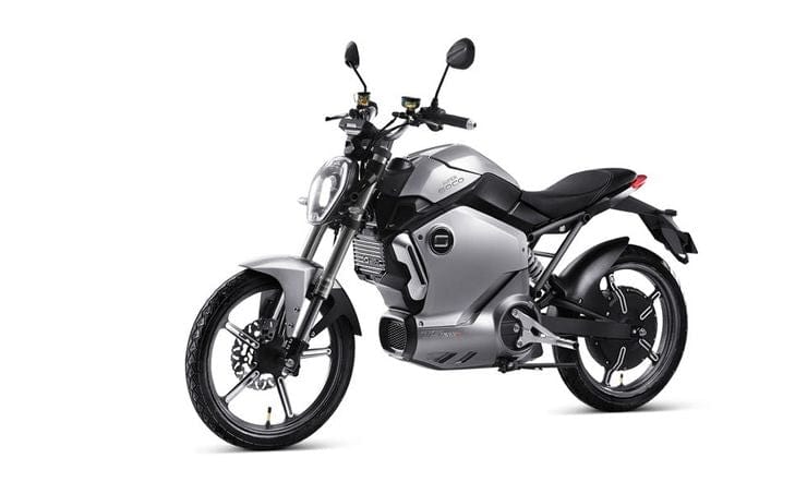 SUPER SOCO TS1200R električno motorno kolo srebrne barve 8605042600472