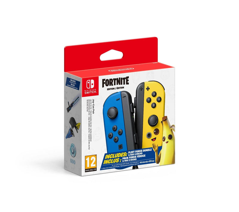 SWITCH JOY-CON PAIR BLUE/YELLOW FORTNITE EDITION 045496431471