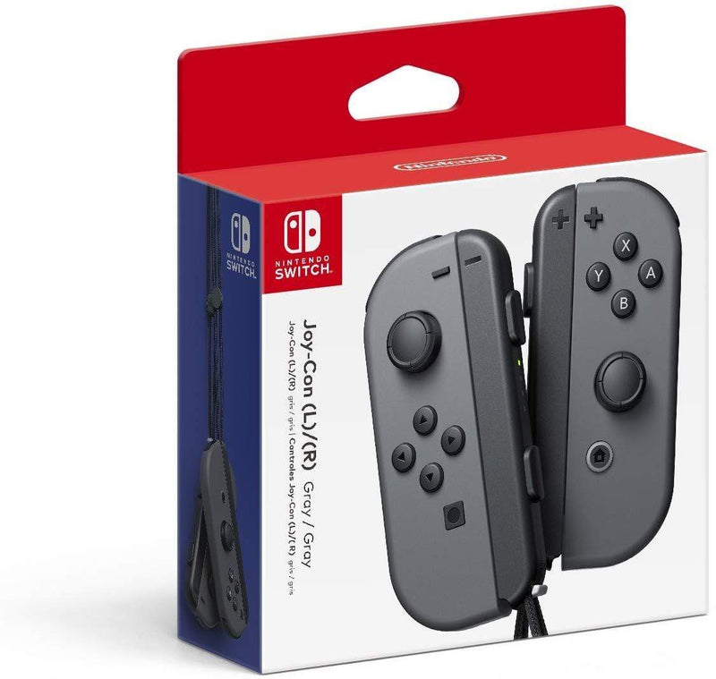 SWITCH JOY-CON PAIR GREY 045496430559