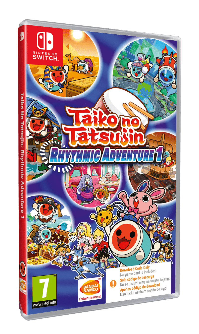 Taiko no Tatsujin: Rhythmic Adventure 1 (CIAB) (Nintendo Switch) 3391892013245
