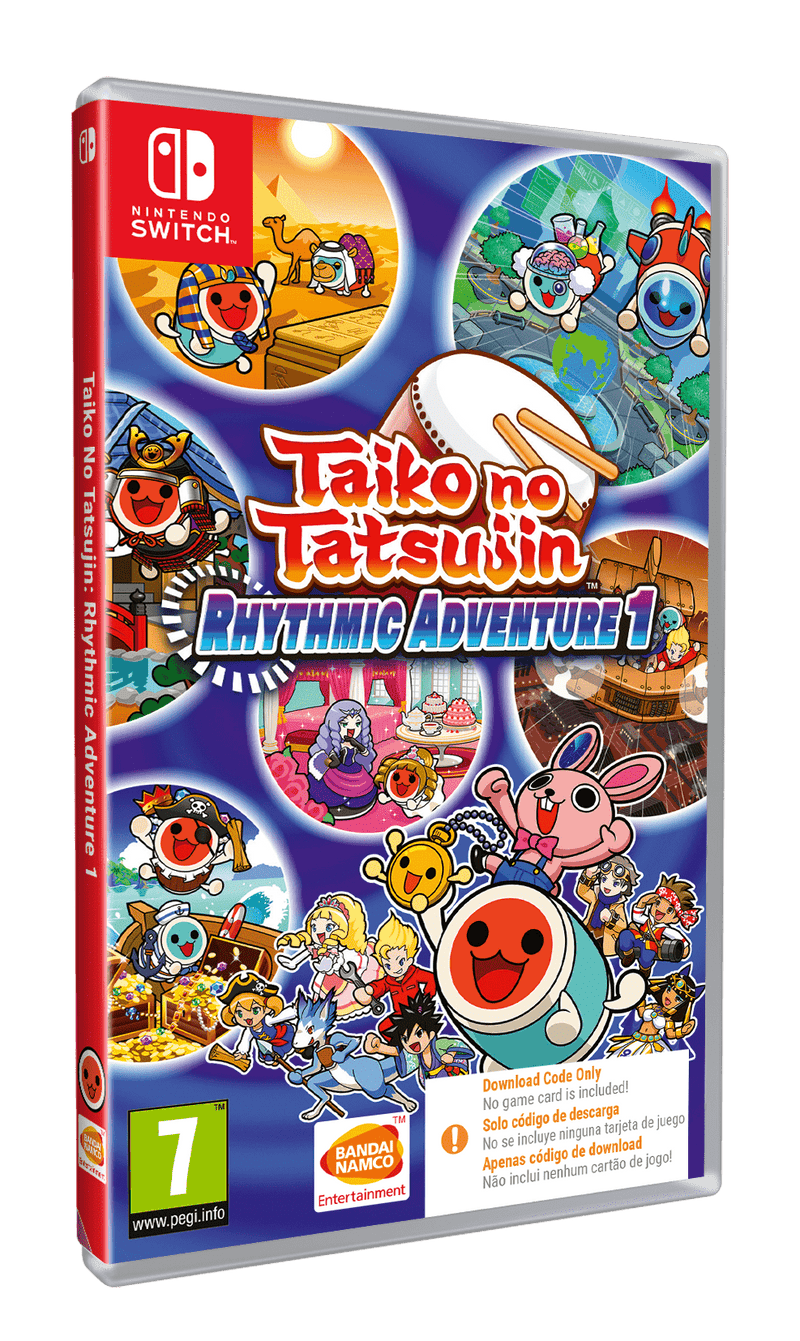 Taiko no Tatsujin: Rhythmic Adventure 1 (CIAB) (Nintendo Switch) 3391892013245