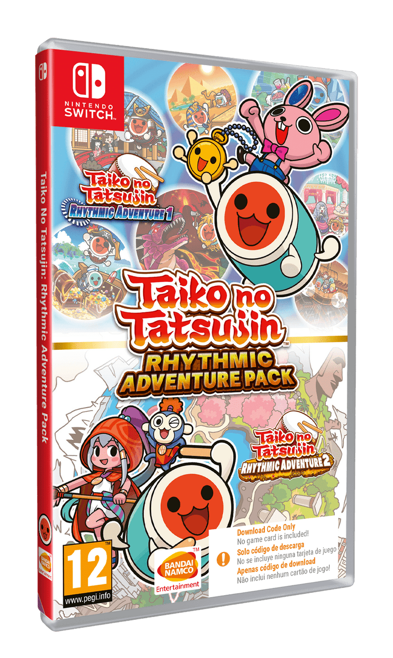 Taiko no Tatsujin: Rhythmic Adventure Pack (CIAB) (Nintendo Switch) 3391892013276