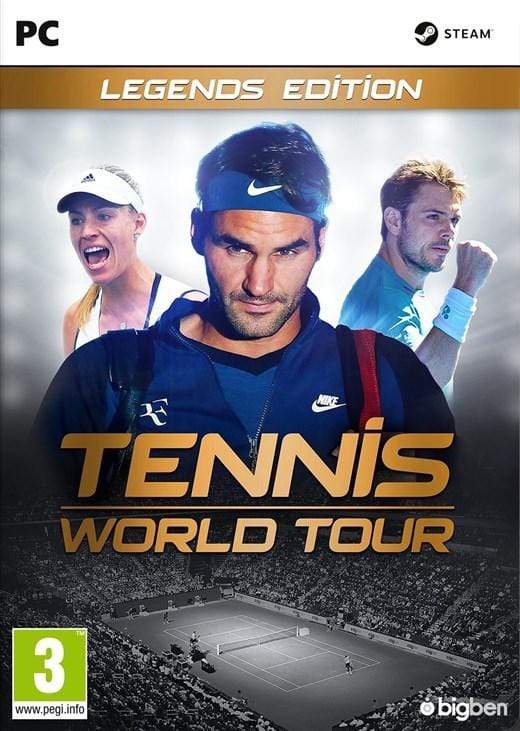 Tennis World Tour Legends Edition (PC) 3499550365504