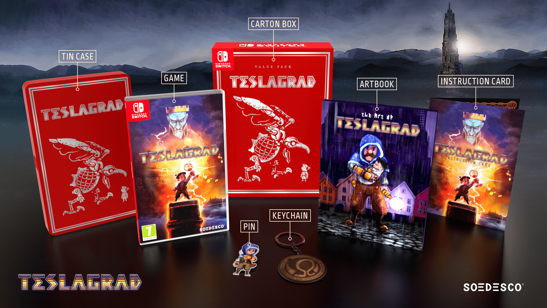 Teslagrad Value Pack (Switch) 8718591186943