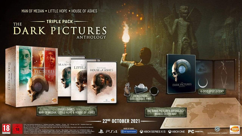 The Dark Pictures Anthology - Triple Pack (PS4) 3391892016468