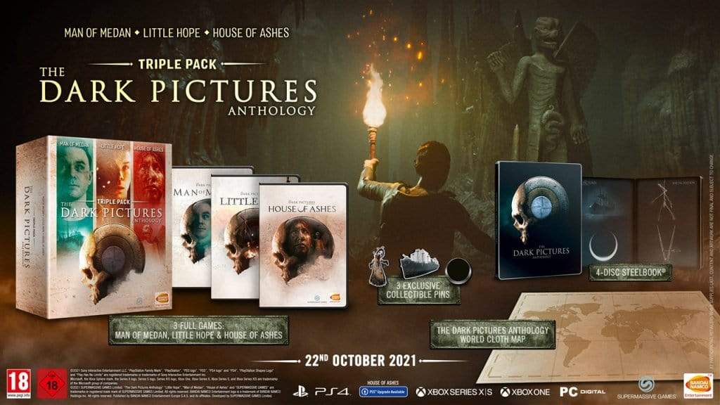 The Dark Pictures Anthology - Triple Pack (Xbox One & Xbox Series X) 3391892016482