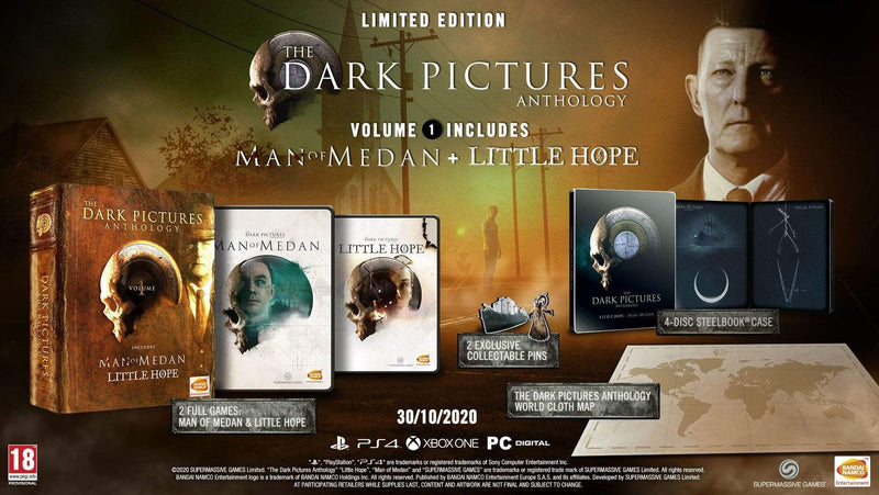 The Dark Pictures Anthology: Volume 1 - Limited Edition (PS4) 3391892009927