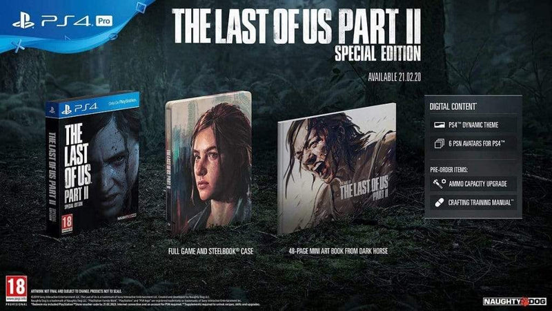 The Last of Us Part II - Special Edition (PS4) 711719338307