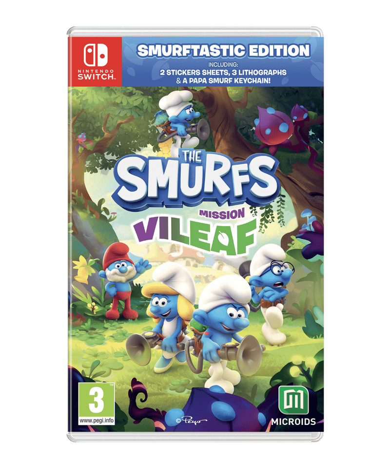 The Smurfs: Mission Vileaf - Smurftastic Edition (Nintendo Switch) 3760156488981