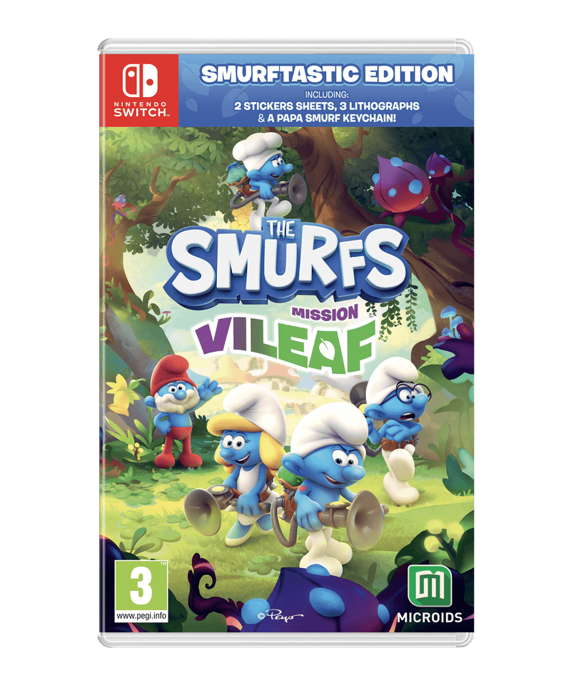 The Smurfs: Mission Vileaf - Smurftastic Edition (Nintendo Switch) 3760156488981