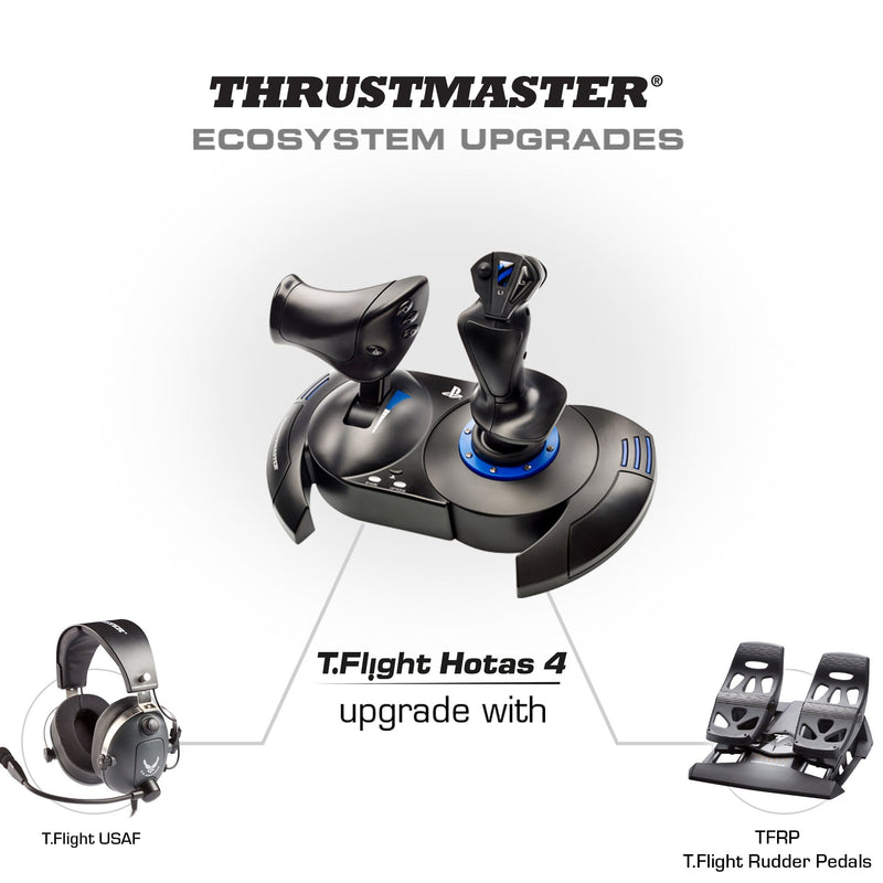 THRUSTMASTER T-FLIGHT HOTAS 4 ACE COMBAT 7 SKIES UNKNOWN JOYSTICK PC/PS4 3362934109981