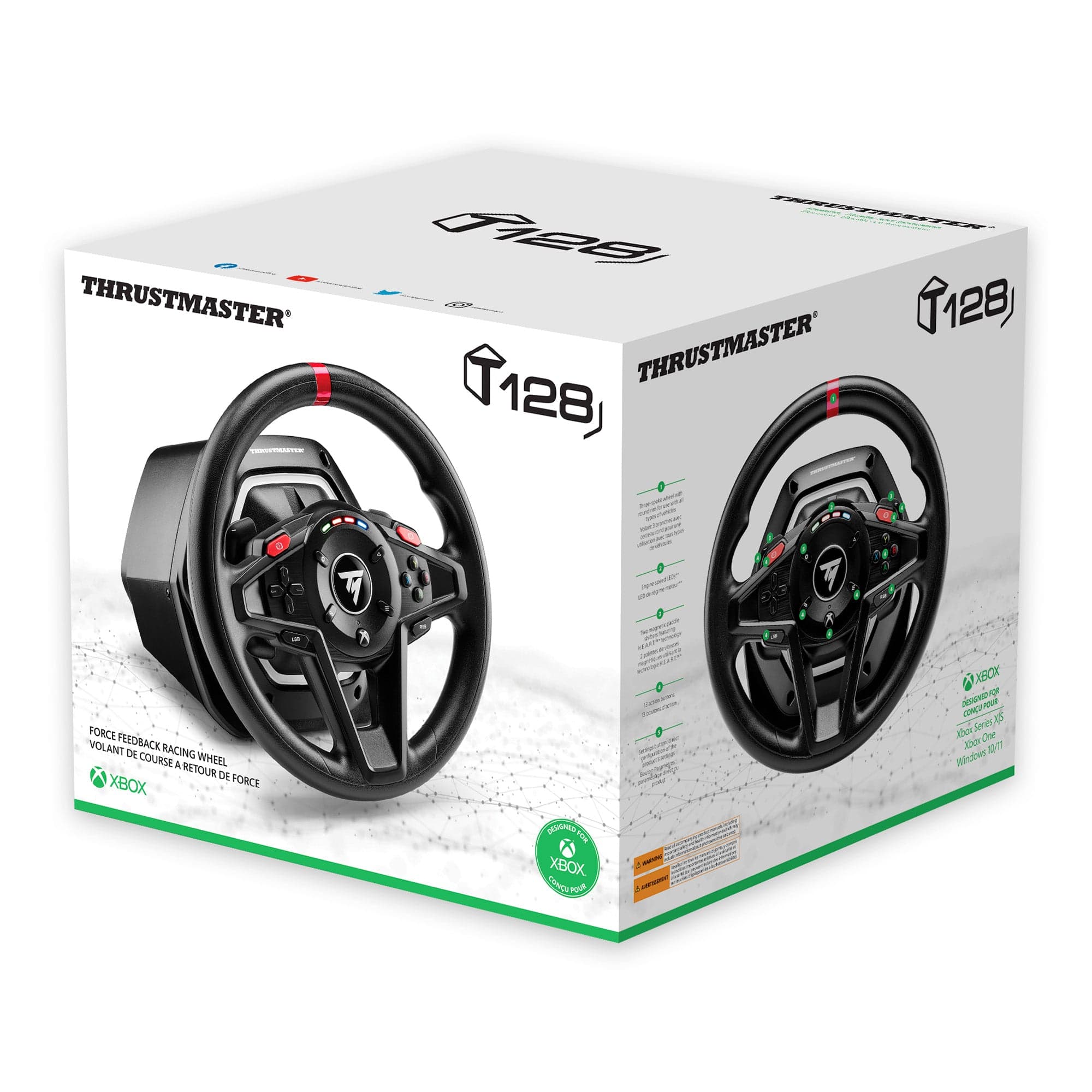 THRUSTMASTER T128-X WORLD TYPE C (PLUG EU) DIRKALNI VOLAN 3362934402785