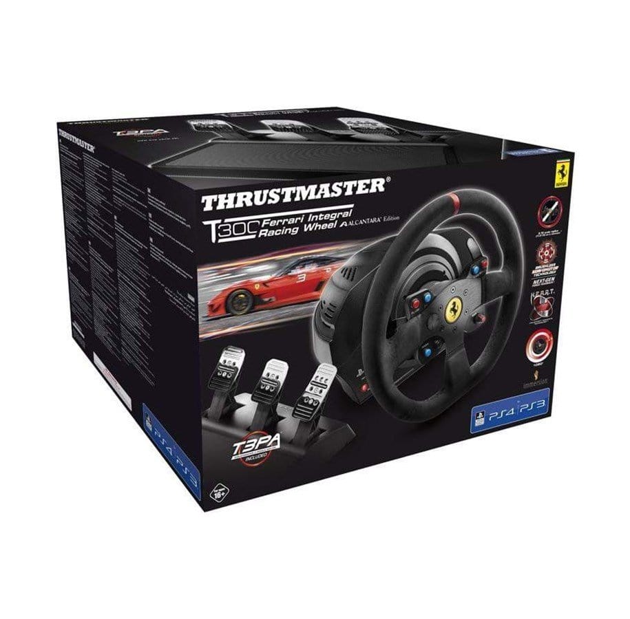 THRUSTMASTER T300 FERRARI INTEGRAL RACING WHEEL ALCANTARA EDITION PS3/PS4/PC5/PC 3362934110031