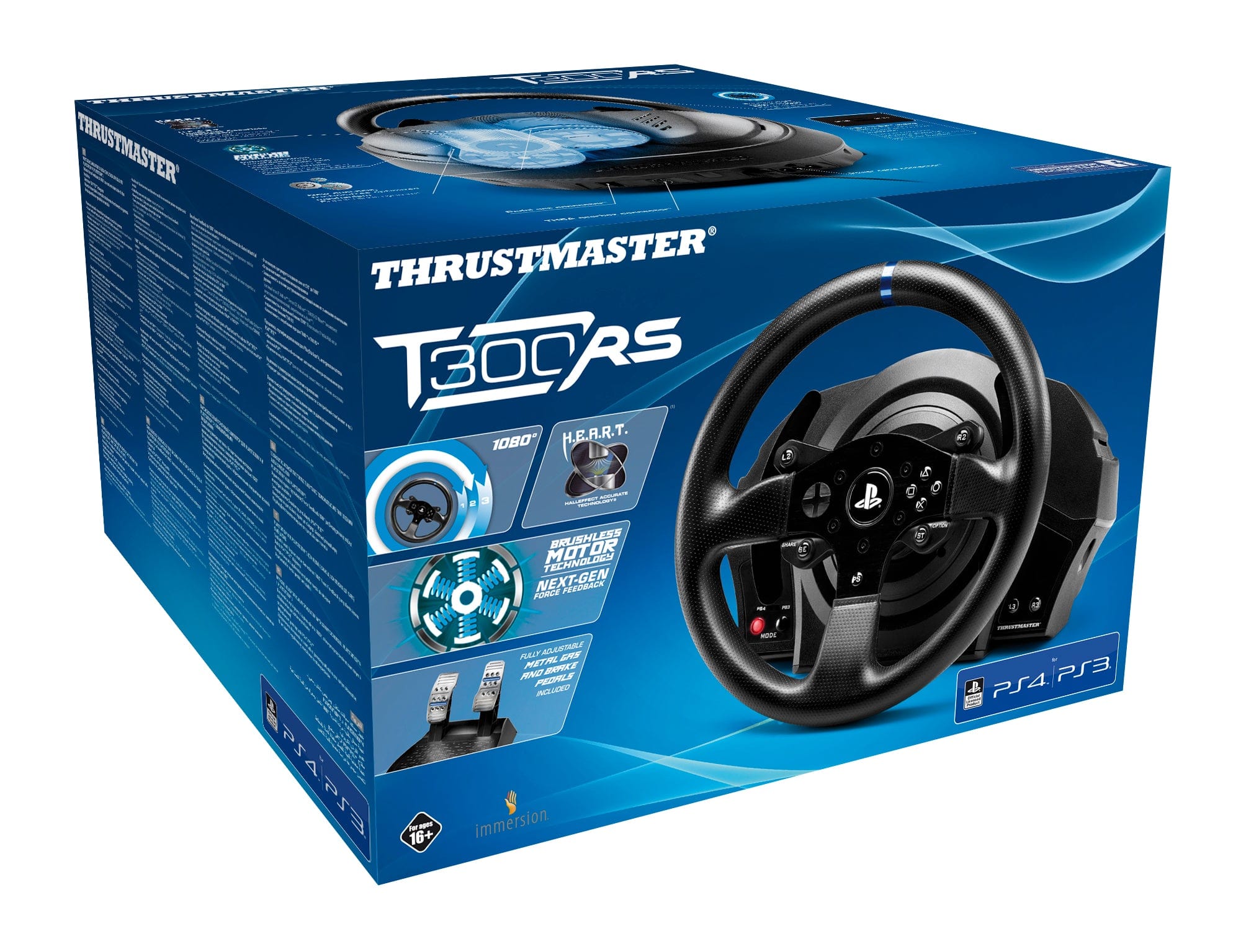 THRUSTMASTER T300RS EU VERSION PS3/PS4/PS5/PC 3362934109318