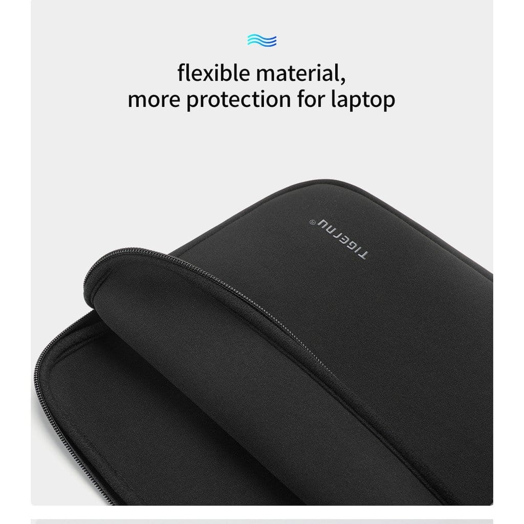 TIGERNU SLEEVE LAPTOP T-A001L 15,6 torbica za prenosnik, črne barve 6928112307500