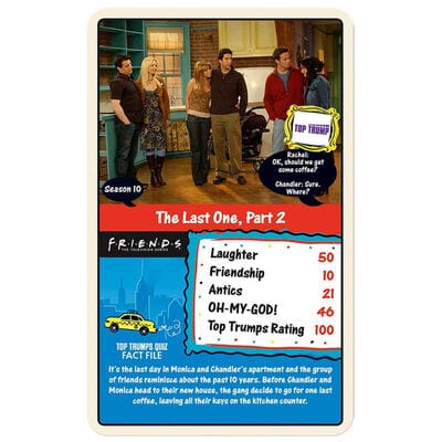 TOP TRUMPS - LIMITED EDITION - FRIENDS NAMIZNA IGRA 5036905042512