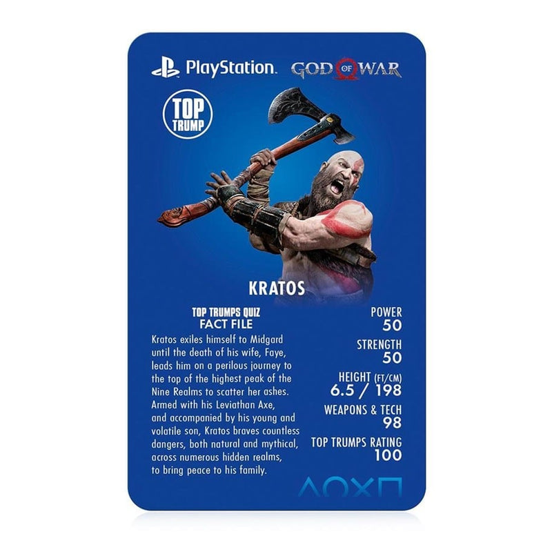 TOP TRUMPS - LIMITED EDITION - PLAYSTATION NAMIZNA IGRA 5036905033367