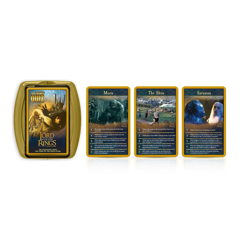 TOP TRUMPS - QUIZ - LORD OF THE RINGS NAMIZNA IGRA 5036905039659