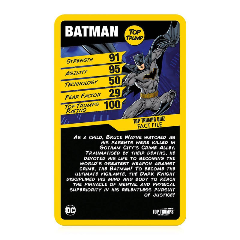 TOP TRUMPS - SPECIALS - BATMAN NAMIZNA IGRA 5036905047982