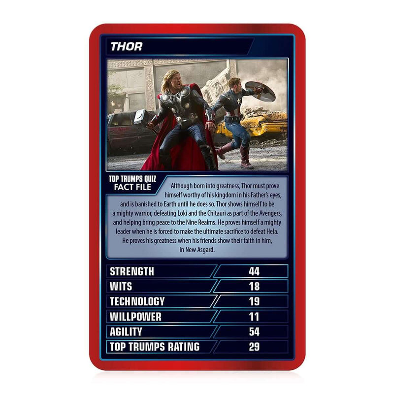 TOP TRUMPS - SPECIALS - MARVEL CINEMATIC NAMIZNA IGRA 5036905042857