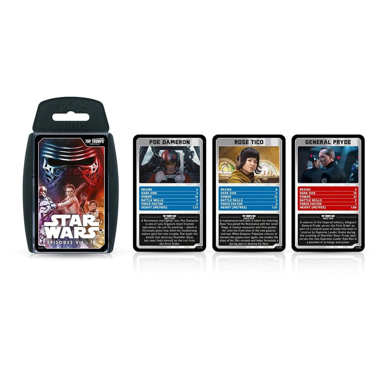 TOP TRUMPS - SPECIALS - STAR WARS EPISODES 7-9 NAMIZNA IGRA 5036905045308