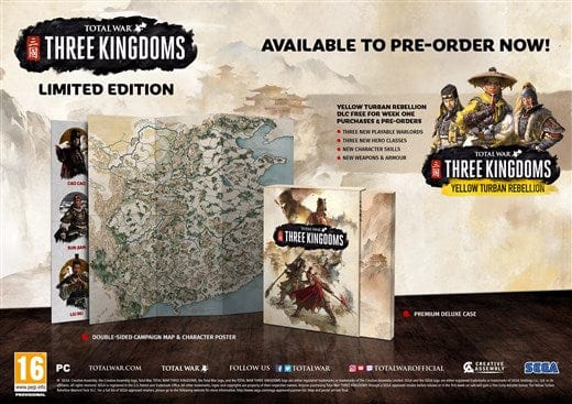 Total War: Three Kingdoms - Limited Edition (PC) 5055277034437