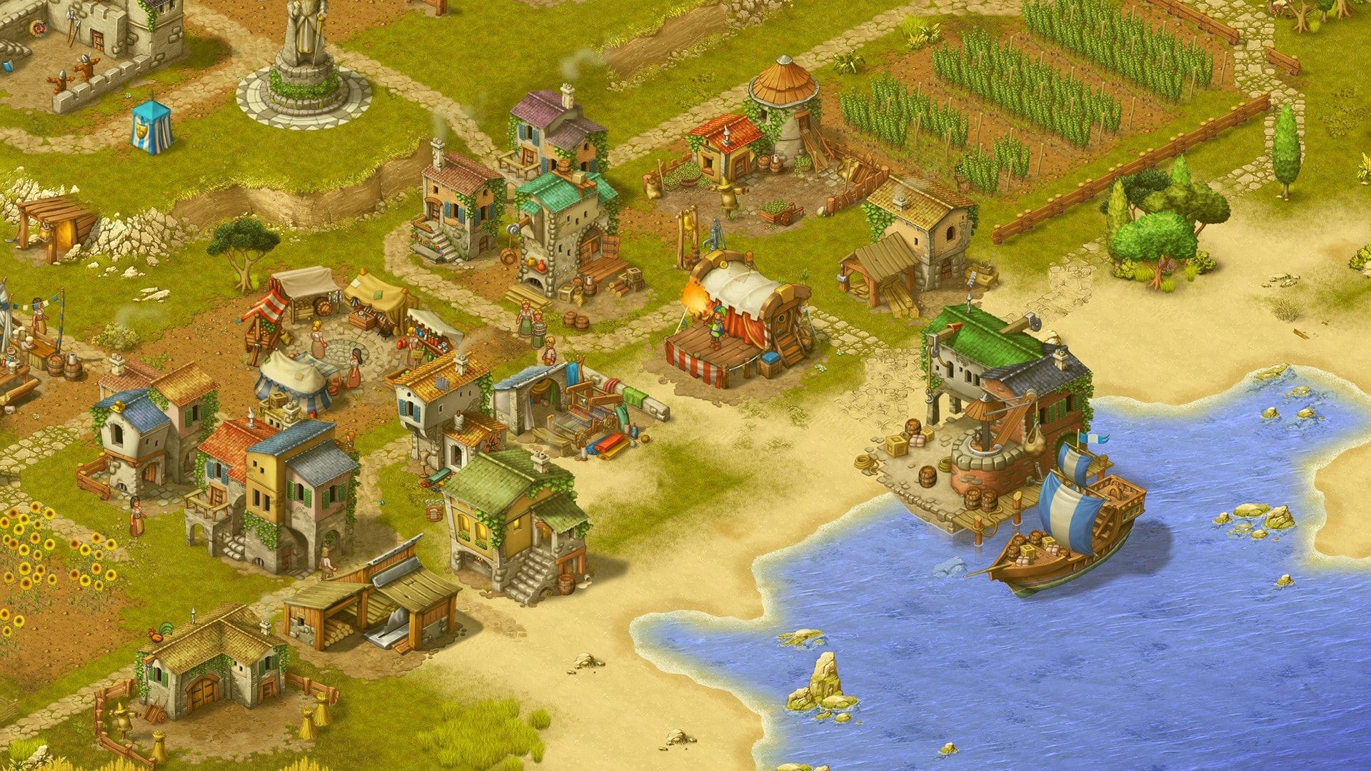 Townsmen - A Kingdom Rebuilt: The Seaside Empire (PC) 6c7826ed-d0c0-4444-a4b6-2d20a79969d6