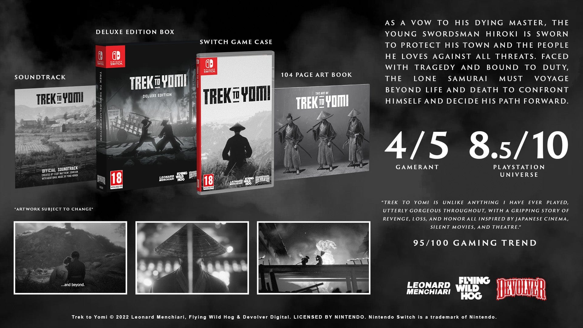 Trek To Yomi - Deluxe Edition (Nintendo Switch) 5056635601568
