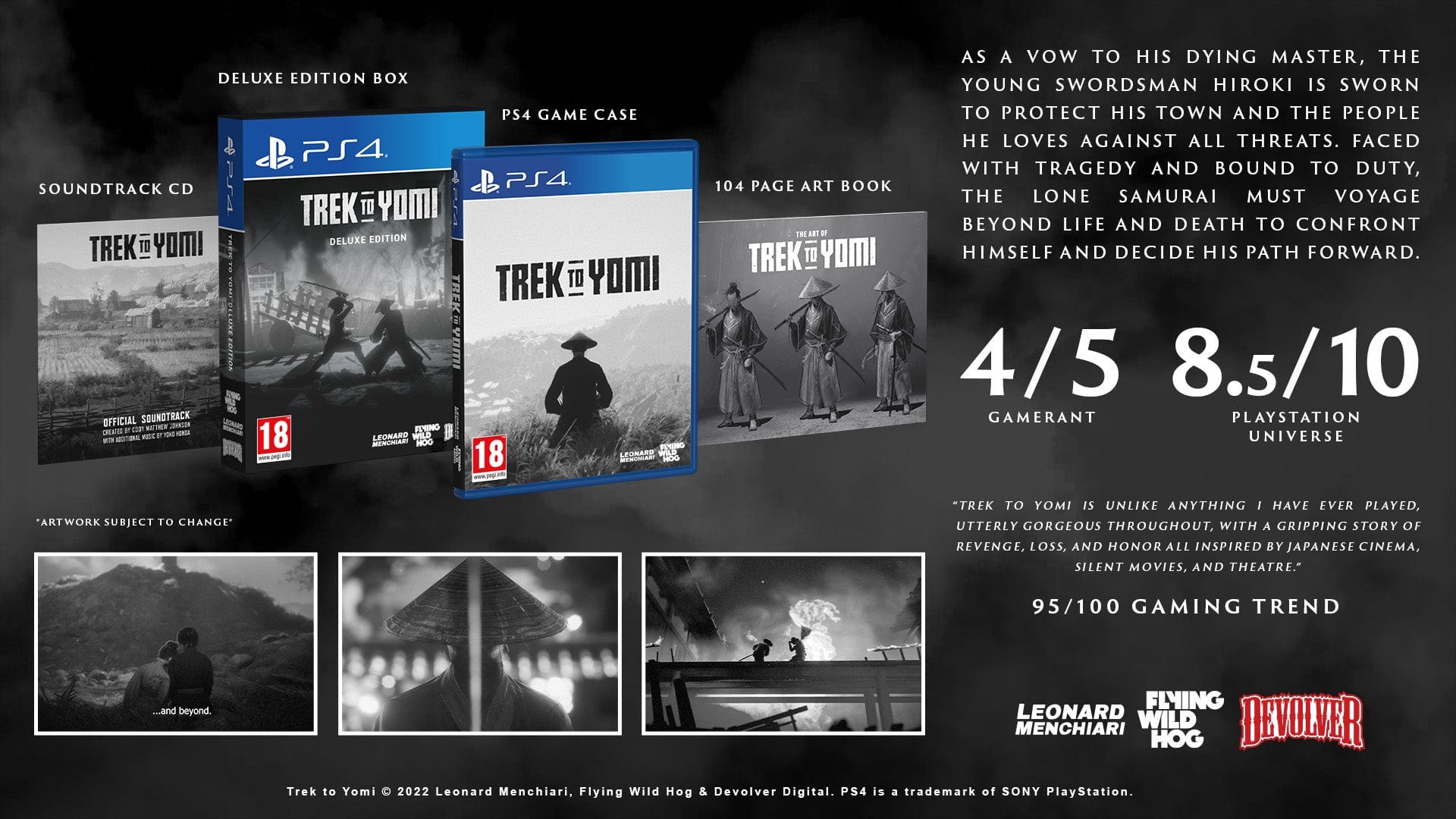 Trek To Yomi - Deluxe Edition (Playstation 4) 5060760889371