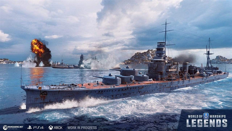 World of Warships: Legends - Firepower Deluxe Edition (PS4) 5060146469227