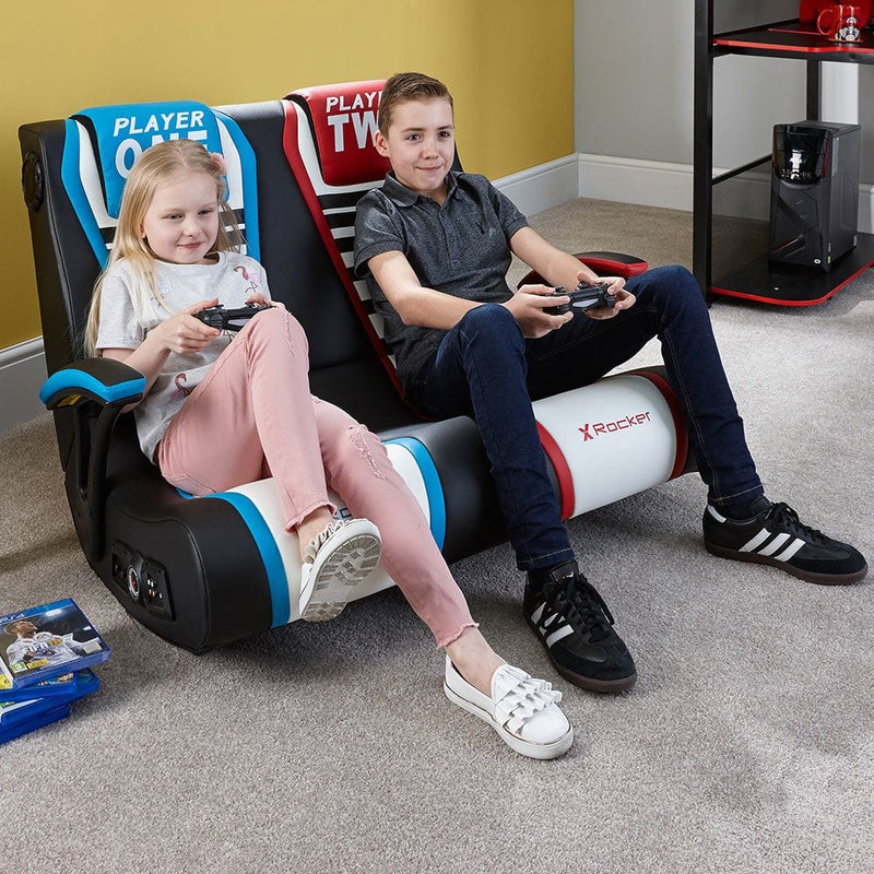 X ROCKER DUAL RIVALS GAMING STOL 094338511130